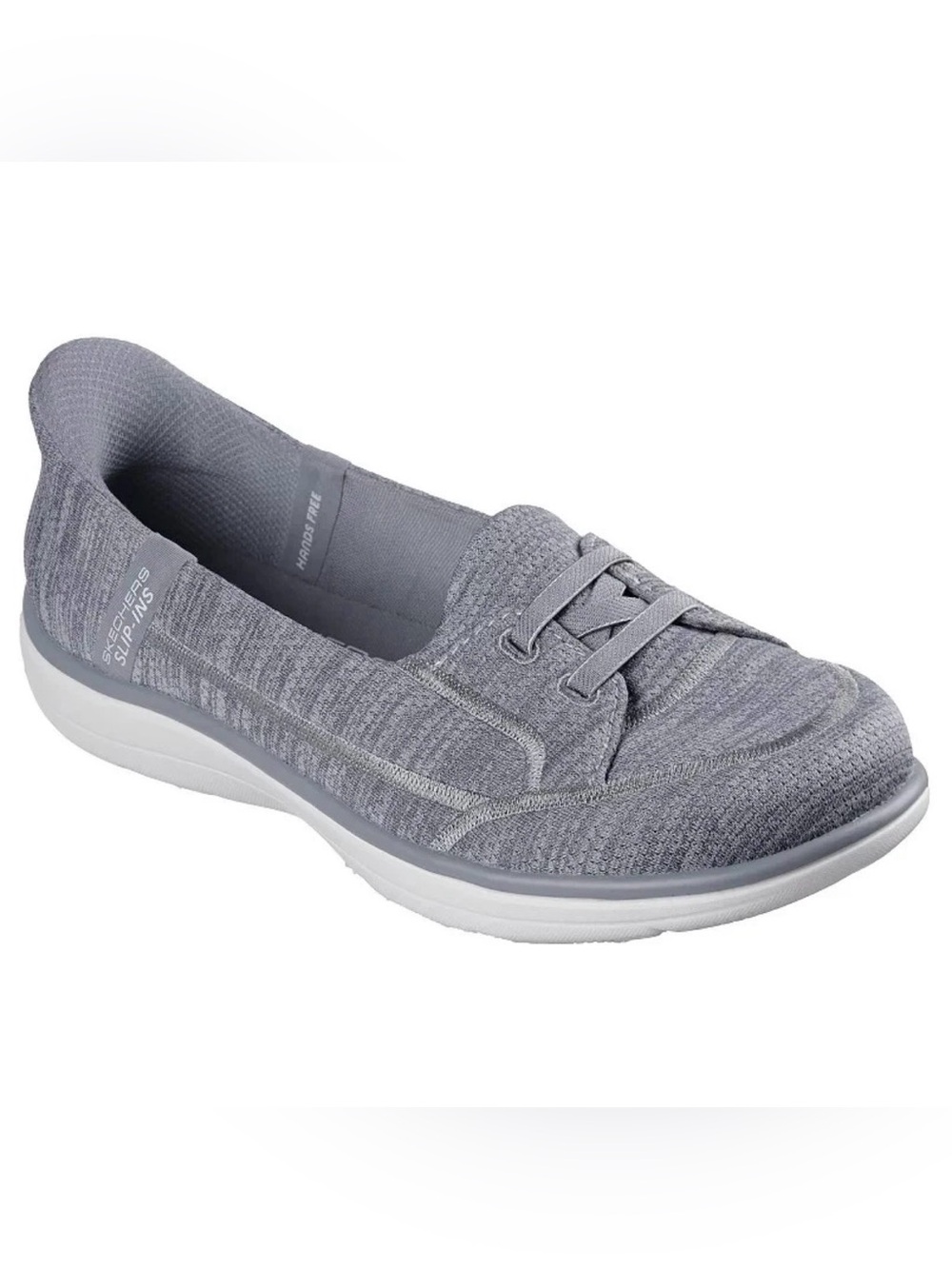 Skechers Women's Slip-in On The Go Flex Radiant Dreaming sneakers Gray size 9